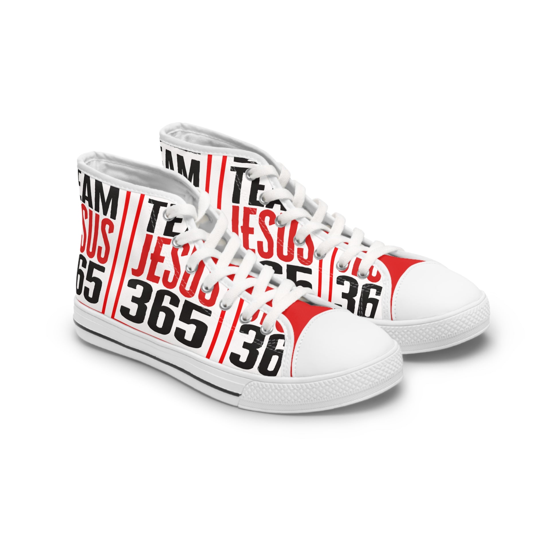 Team Jesus 365 (Branded) - Women's High Top Sneakers