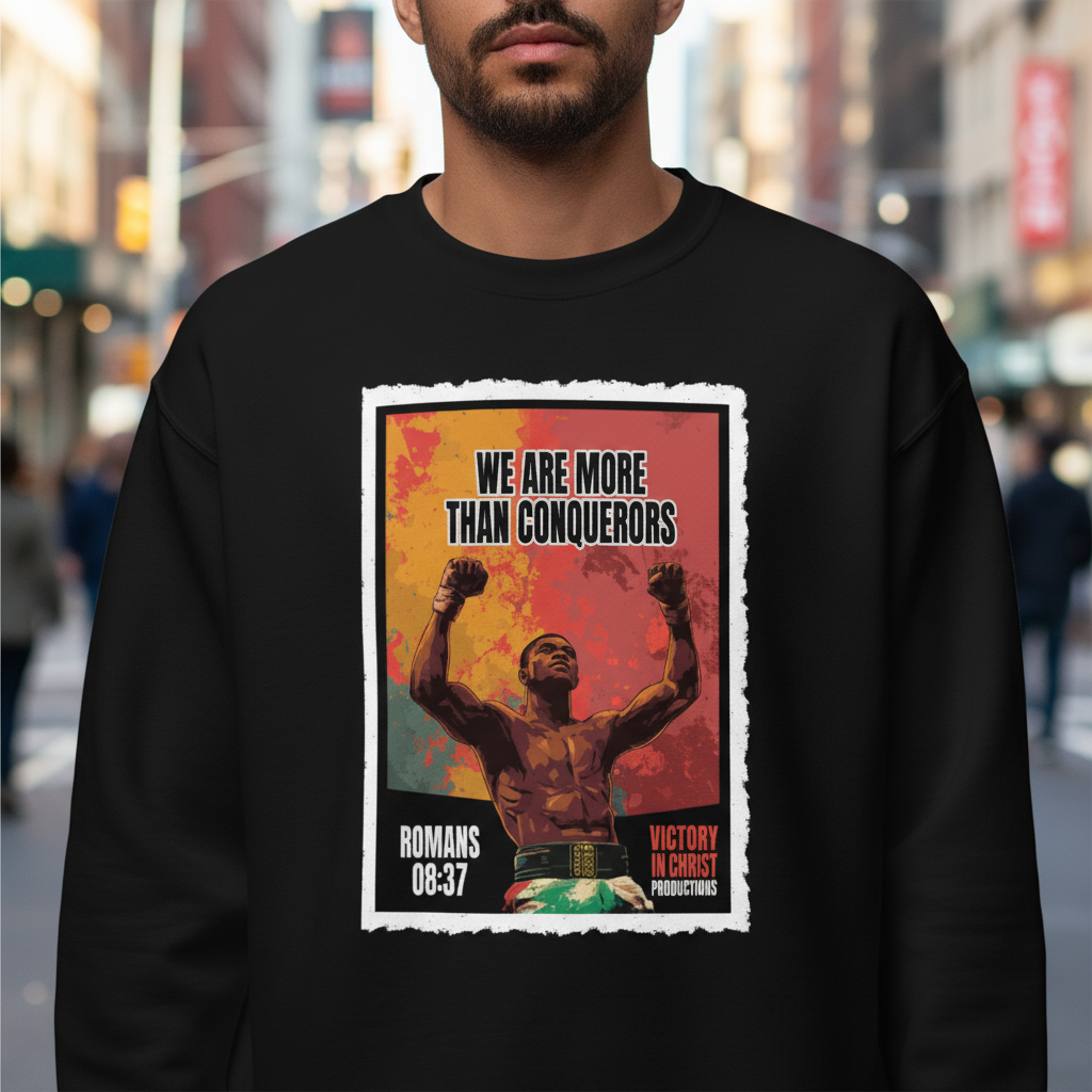 "More Than Conquerors" - Unisex Sweatshirt