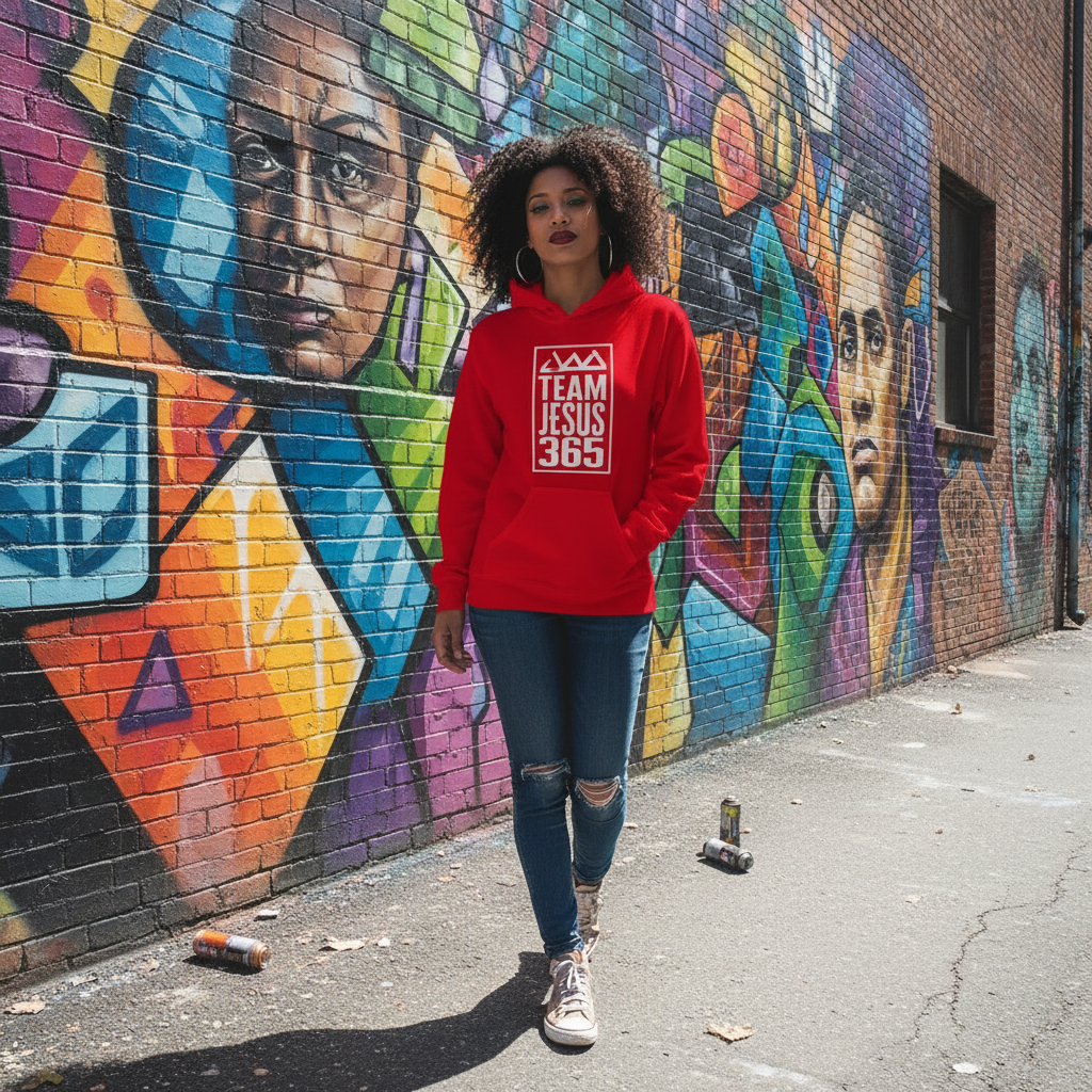 Team Jesus 365 (Branded) - Unisex Hoodie (Bright Colors)