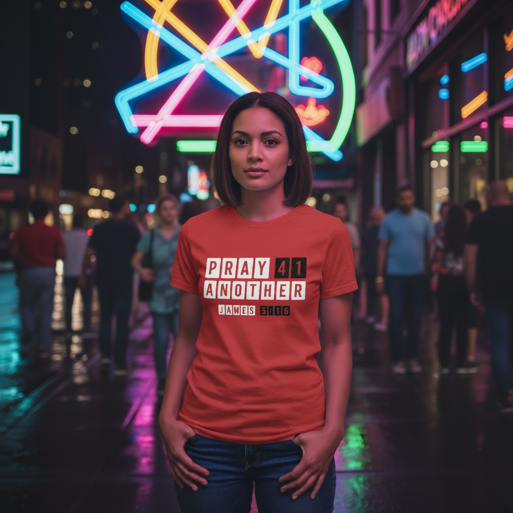 Pray 41Another - Unisex T-shirt (Block Design)