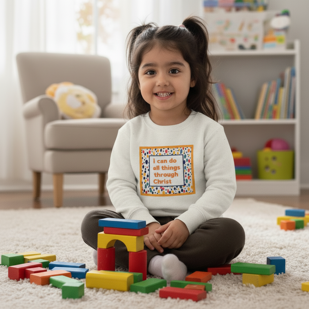 Philippians 4:13 - Toddler Sweatshirt