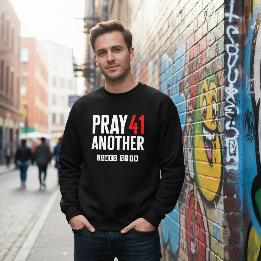Pray 41 Another - Unisex Sweatshirt (Dark Colors)