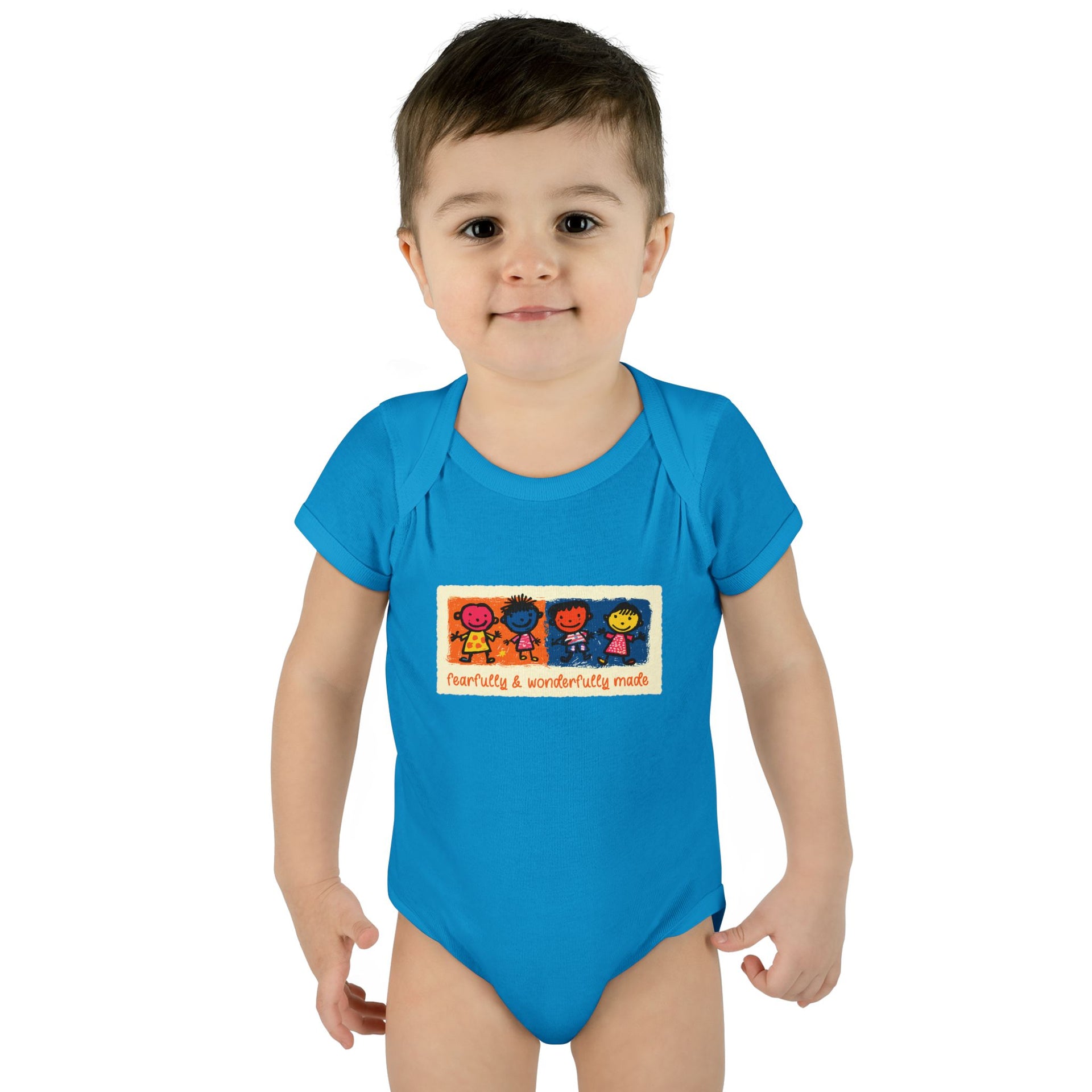 Fearfully & Wonderfully Made - Infant Baby Rib Bodysuit