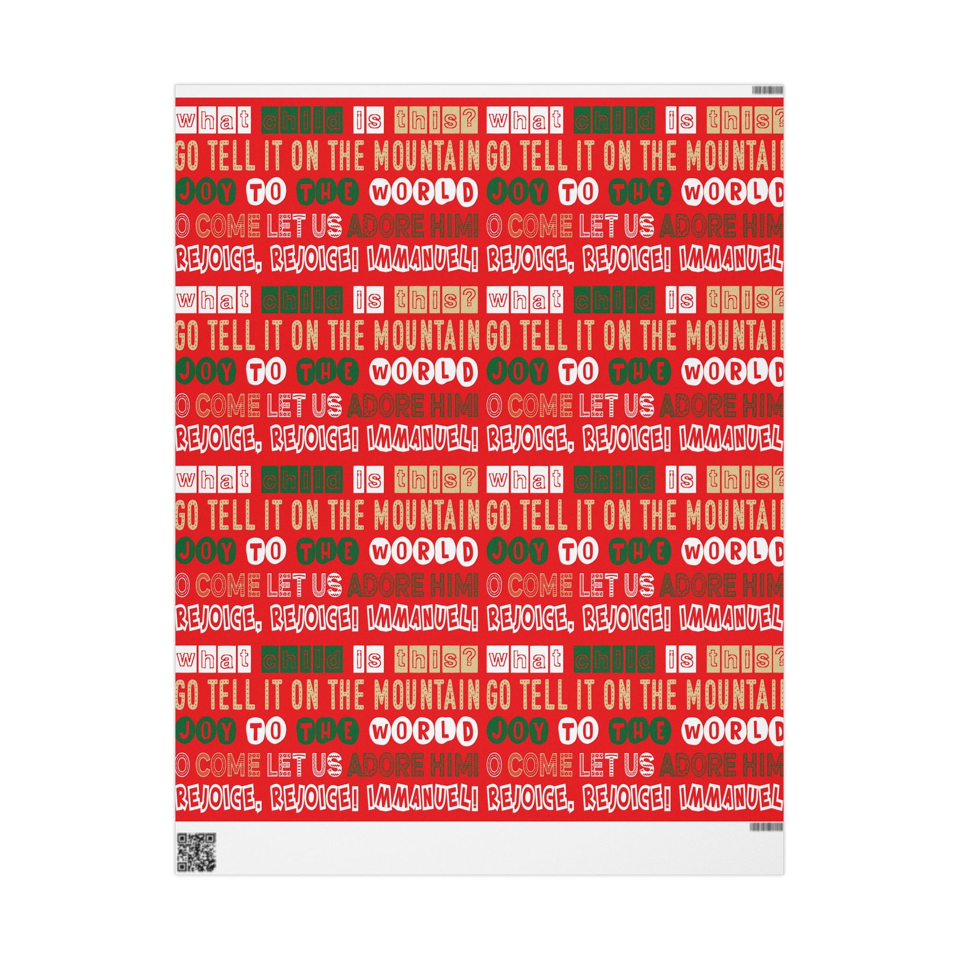 Team Jesus 365 - Wrapping Paper (Jolly Red)