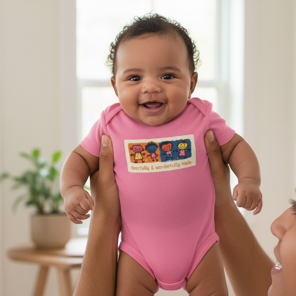 Fearfully & Wonderfully Made - Infant Baby Rib Bodysuit