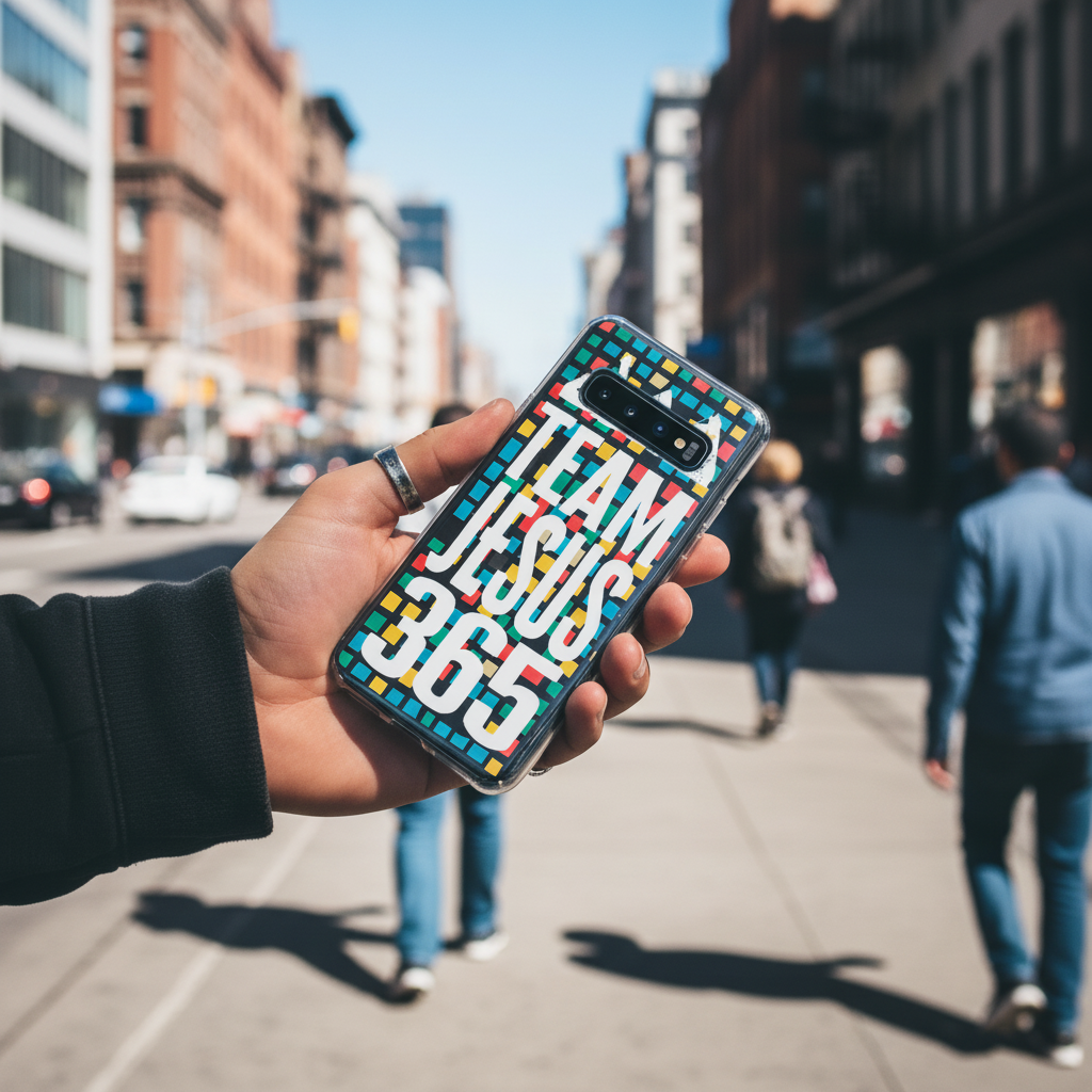 Team Jesus 365 (Branded Mosaic) - Clear Case for Samsung®