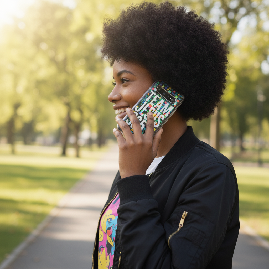 Team Jesus 365 (Branded Mosaic) - Clear Case for Samsung®