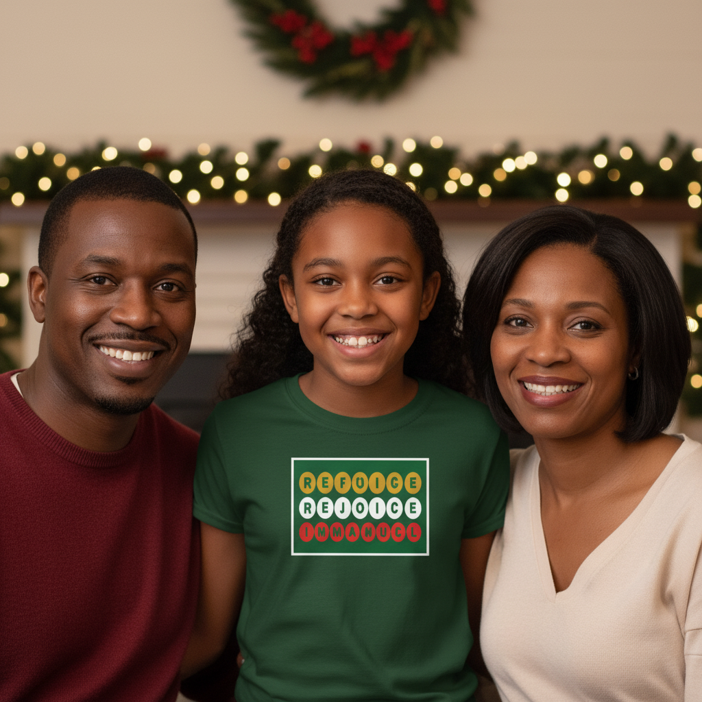 Rejoice Immanuel - Kids Heavy Cotton™ Tee