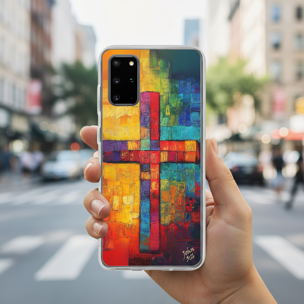 The Cross - Clear Case for Samsung®