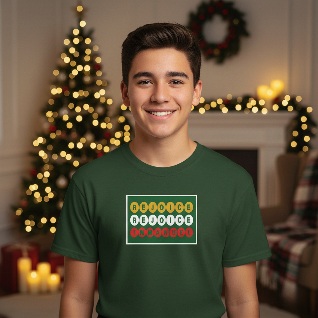 Rejoice Immanuel - Kids Heavy Cotton™ Tee
