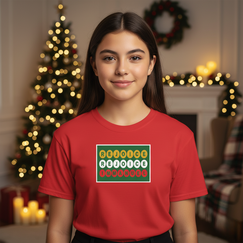 Rejoice Immanuel - Kids Heavy Cotton™ Tee