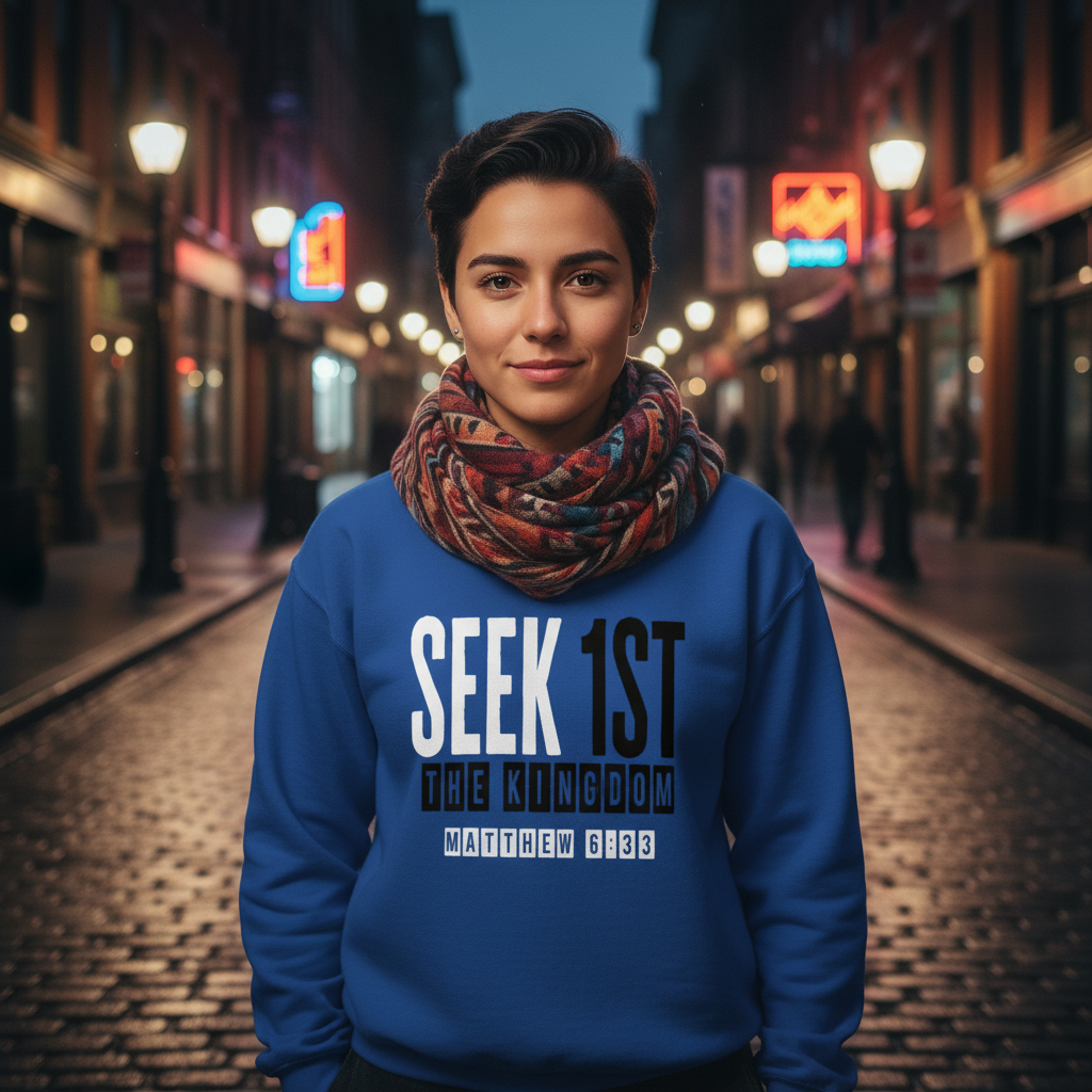 "Seek 1st the Kingdom" - Unisex Sweatshirt