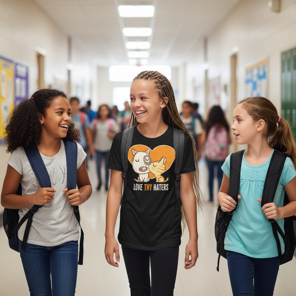 "Love Thy Haters" - Youth Short Sleeve T-Shirt