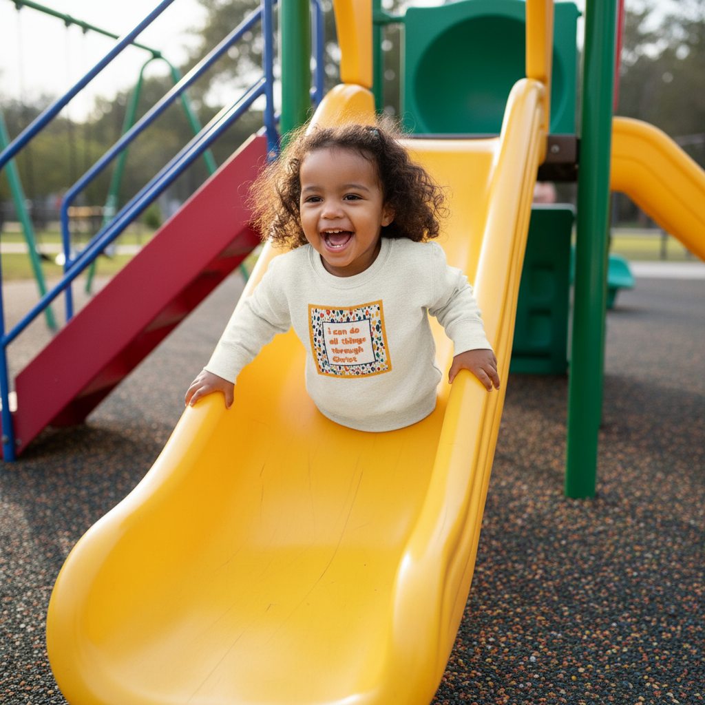 Philippians 4:13 - Toddler Sweatshirt