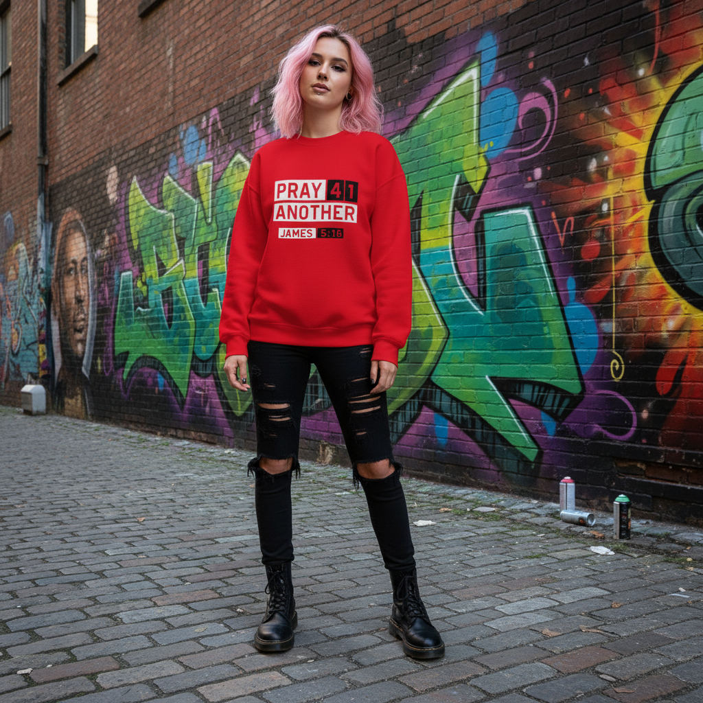 Pray 41Another - Unisex Sweatshirt (Bright Colors)